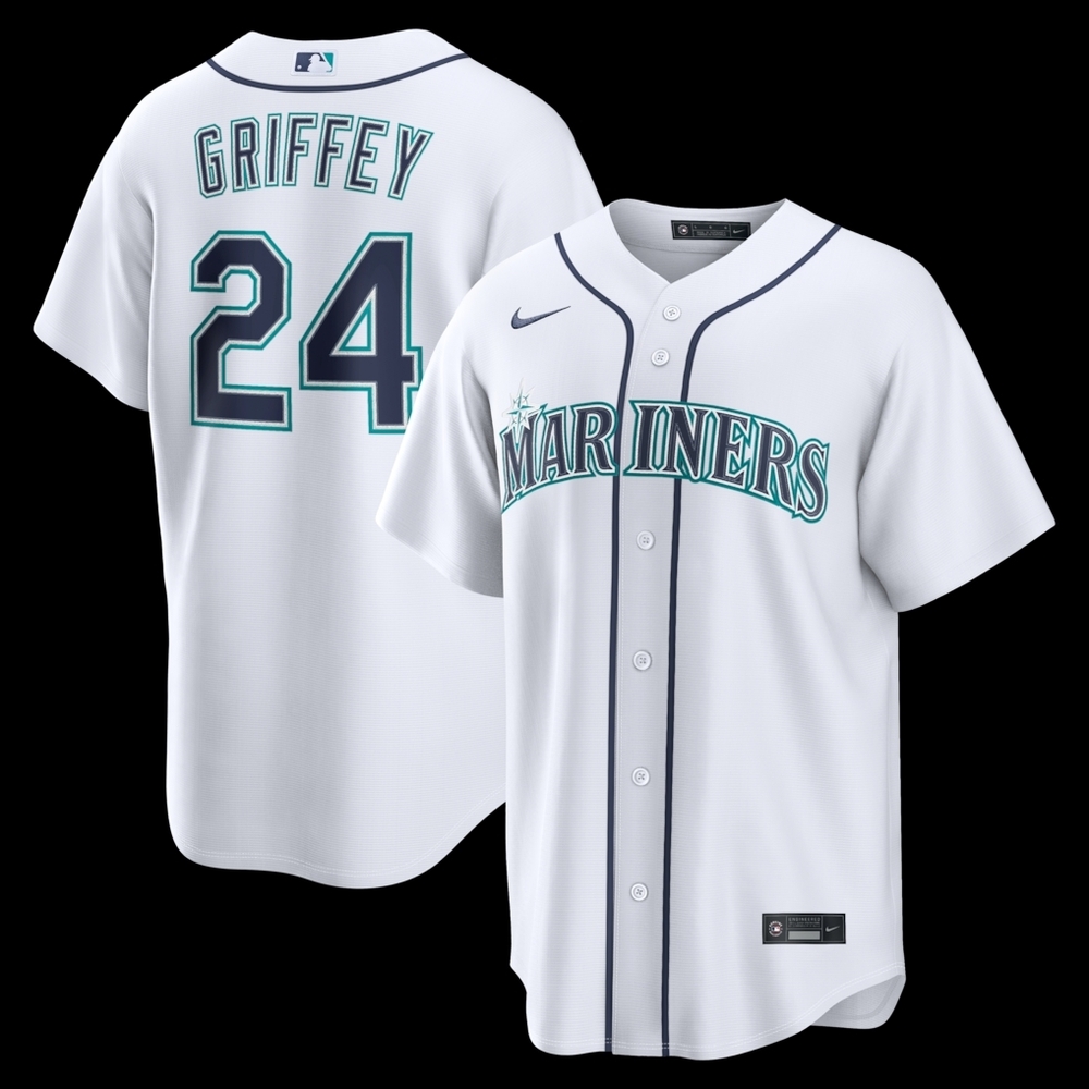 Nike Seattle Mariners Ken Griffey Jr. Replica Jersey - Men's Large